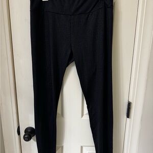 No Boundaries Black Textured Leggings